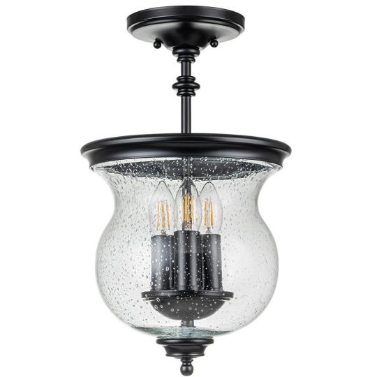 cierny klasicky elegantny obciansky stropny lampa sklenenych krytov kuchyna obyvacka spalna osvetlenie americky styl 1.jpg